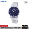 Casio LTP-VT01D-2BUDF Original Jam Tangan Wanita Rantai Analog