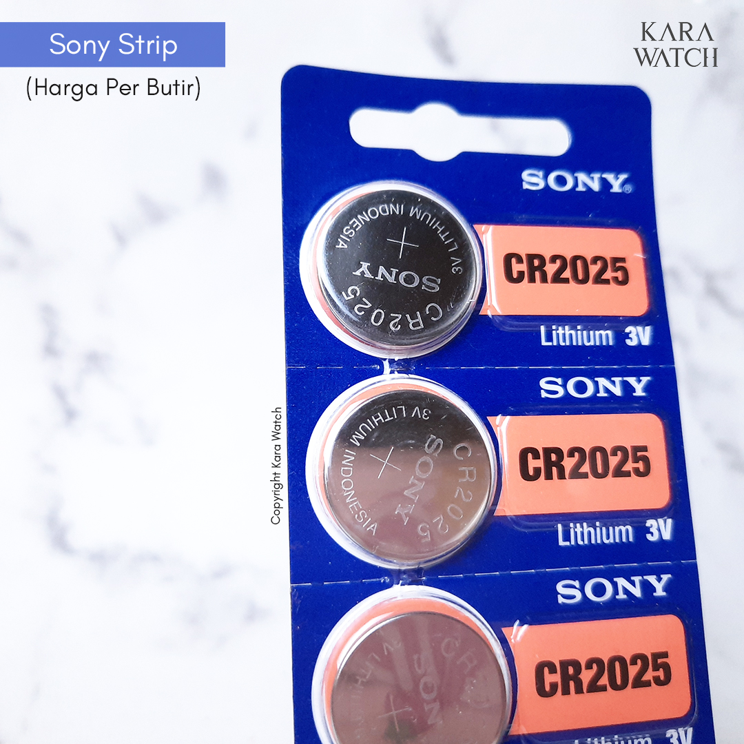 Baterai Sony CR2025 / CR 2025 Original Jam Tangan Kara Watch